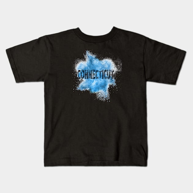 Connecticut Kids T-Shirt by artsytee